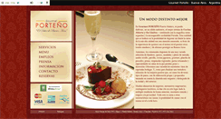 Desktop Screenshot of gourmetporteno.com.ar